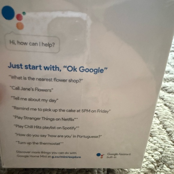 Google Home Mini in Aqua (1st generation) - Picture 4 of 5